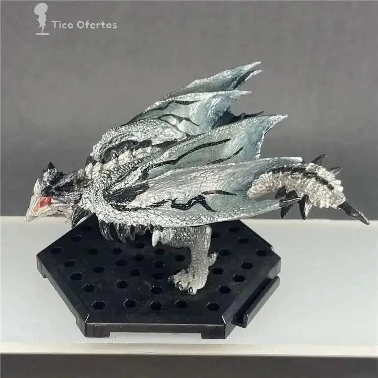 Dim Gray Caja de Monstruos Monster Hunter CFB - Huevo de Dragón de Hielo, Velociraptor, Lobo de Trueno Blanco, León Dorado y Explosión de Fuego | Coleccionable en Costa Rica