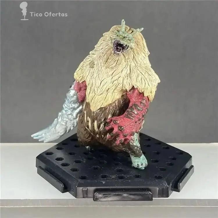 Dim Gray Caja de Monstruos Monster Hunter CFB - Huevo de Dragón de Hielo, Velociraptor, Lobo de Trueno Blanco, León Dorado y Explosión de Fuego | Coleccionable en Costa Rica