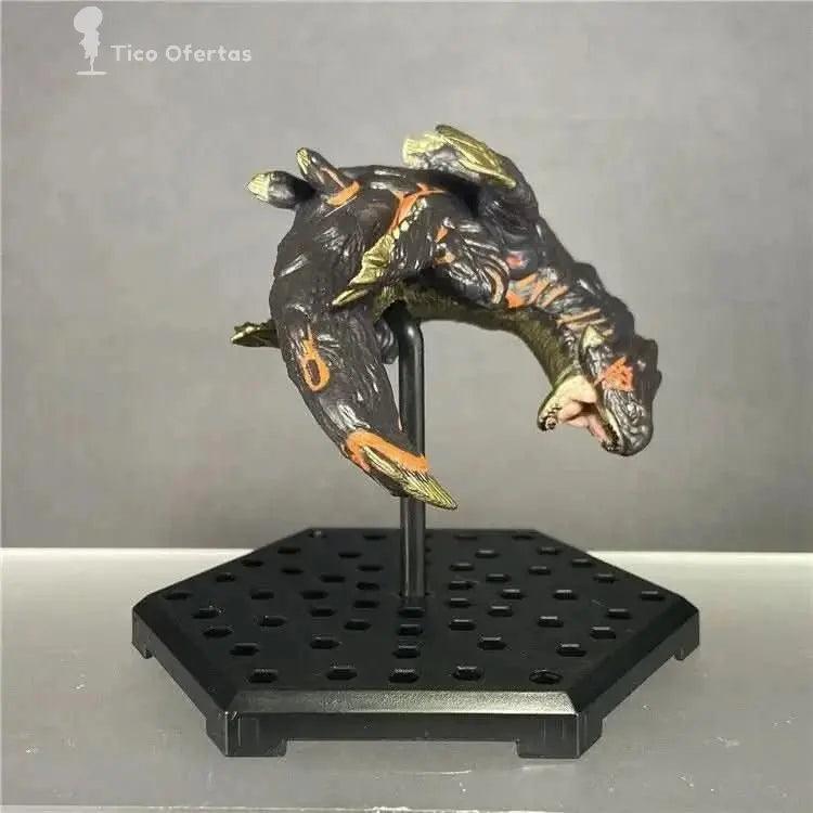 Dark Gray Caja de Monstruos Monster Hunter CFB - Huevo de Dragón de Hielo, Velociraptor, Lobo de Trueno Blanco, León Dorado y Explosión de Fuego | Coleccionable en Costa Rica