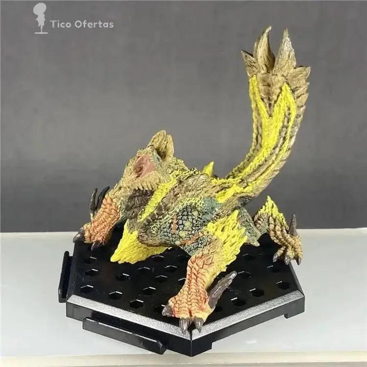 Dim Gray Caja de Monstruos Monster Hunter CFB - Huevo de Dragón de Hielo, Velociraptor, Lobo de Trueno Blanco, León Dorado y Explosión de Fuego | Coleccionable en Costa Rica