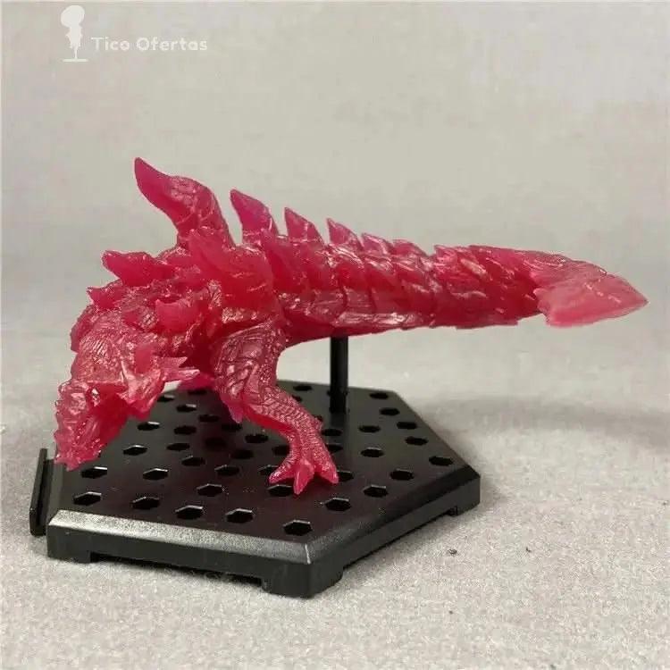 Gray Caja de Monstruos Monster Hunter CFB - Huevo de Dragón de Hielo, Velociraptor, Lobo de Trueno Blanco, León Dorado y Explosión de Fuego | Coleccionable en Costa Rica