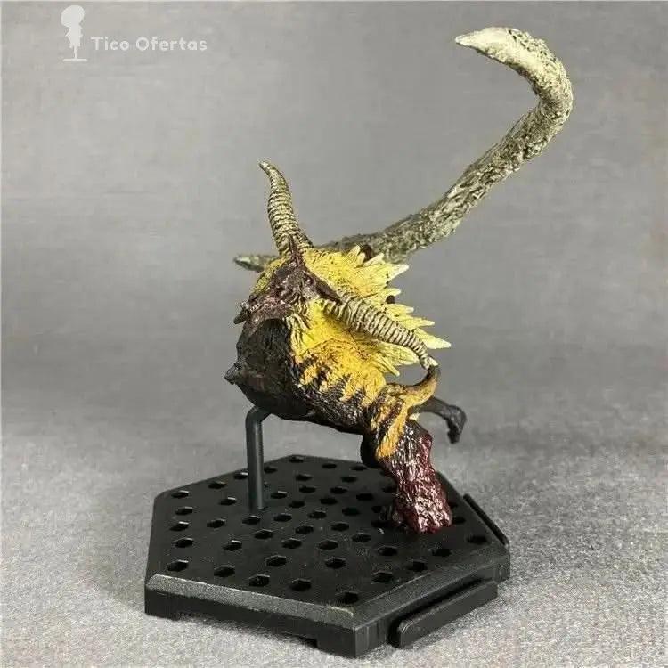Dark Gray Caja de Monstruos Monster Hunter CFB - Huevo de Dragón de Hielo, Velociraptor, Lobo de Trueno Blanco, León Dorado y Explosión de Fuego | Coleccionable en Costa Rica