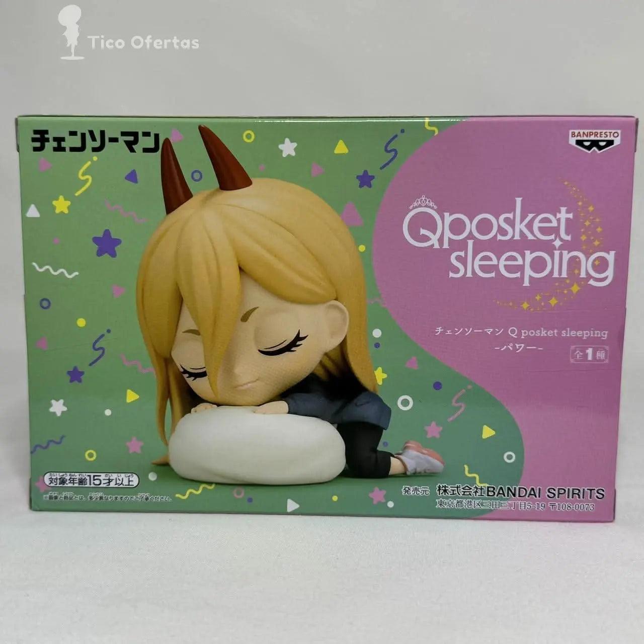 Dark Gray Chainsaw Man -POWER Q Posket Power Dormiendo Tienda Anime Figuras Costa Rica