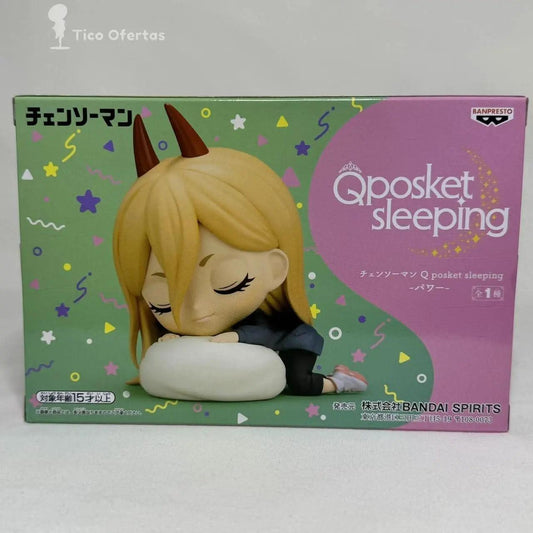 Dark Gray Chainsaw Man -POWER Q Posket Power Dormiendo Tienda Anime Figuras Costa Rica