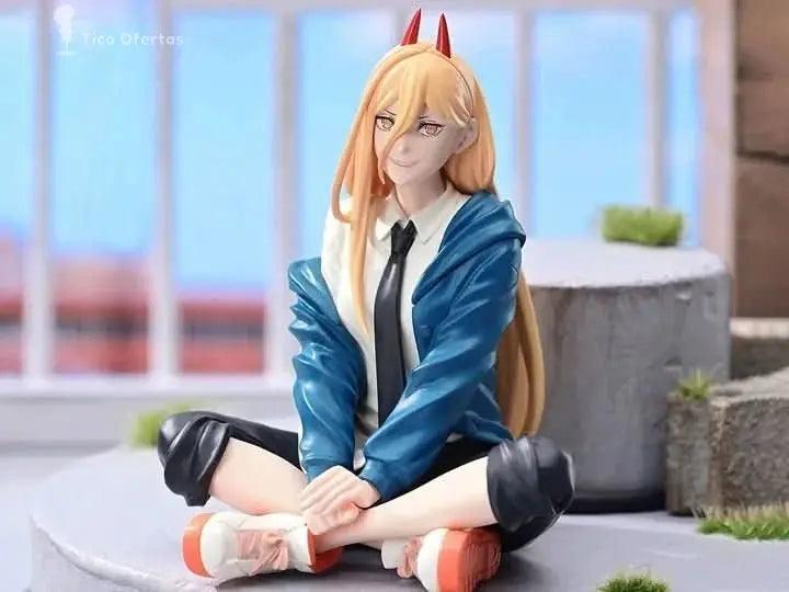 Light Steel Blue Chainsaw Man -POWER SEGA Tienda Anime Figuras Costa Rica