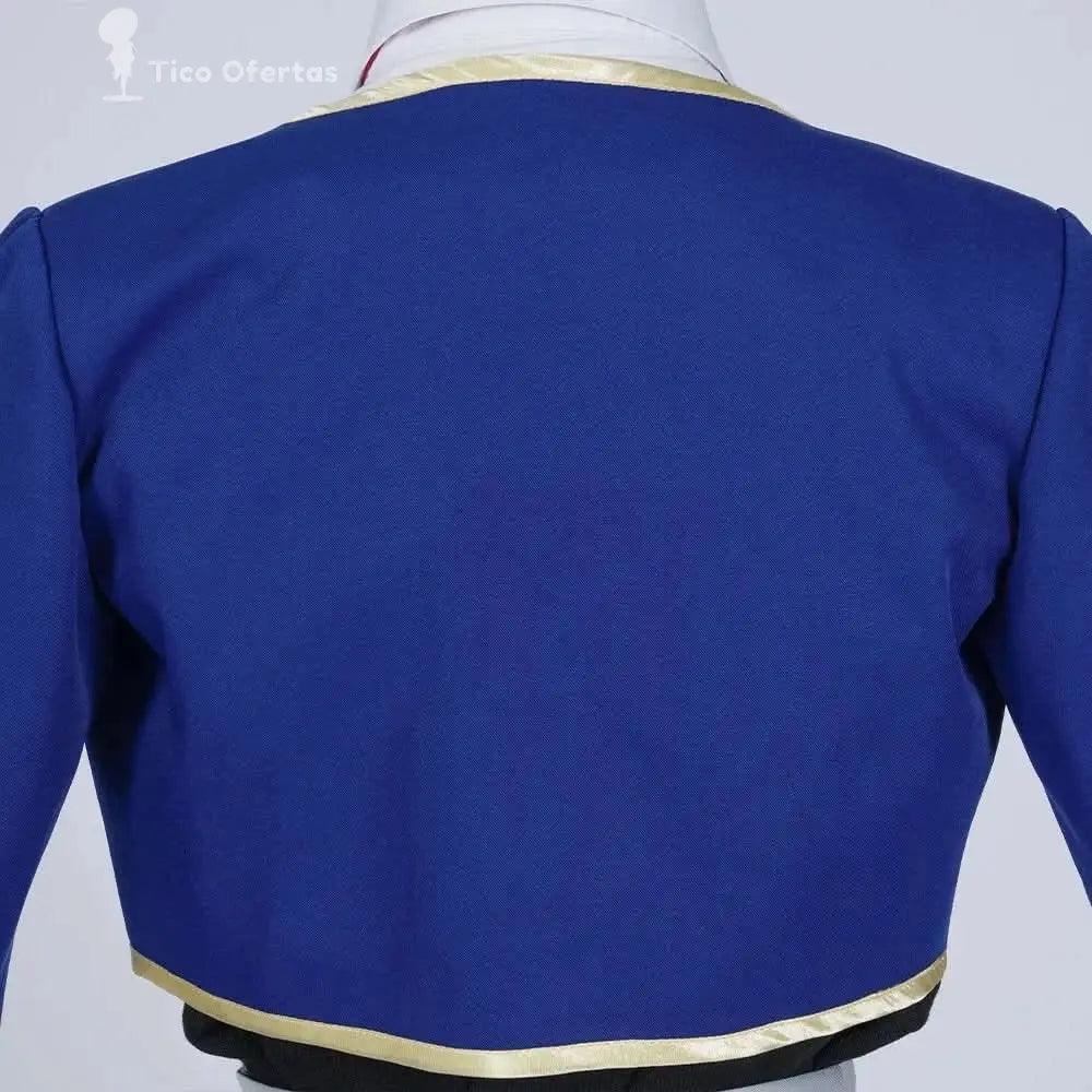 Midnight Blue Cosplay Anime OSHI NO KO - Arima Kana y Hoshino Rubii Custom Made Dress Uniform para Niñas | Tienda Anime Costa Rica - Tico Ofertas