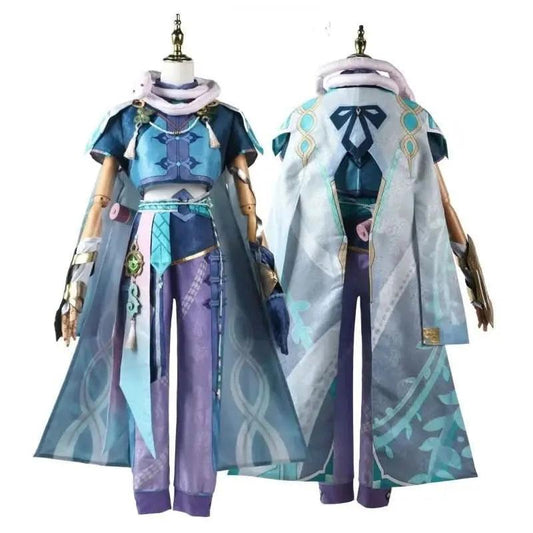 Slate Gray Cosplay Baizhu de Genshin Impact | Set Completo de Disfraz | Tico Ofertas Costa Rica