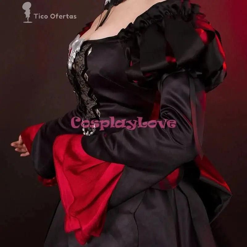 Black CosplayLove Bishoujo Mangekyou - Kagarino Kirie Costume Dress para Navidad y Halloween | Tienda Anime Costa Rica - Tico Ofertas