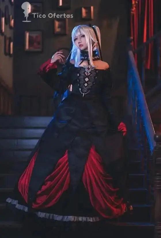 Dark Slate Gray CosplayLove Bishoujo Mangekyou - Kagarino Kirie Costume Dress para Navidad y Halloween | Tienda Anime Costa Rica - Tico Ofertas
