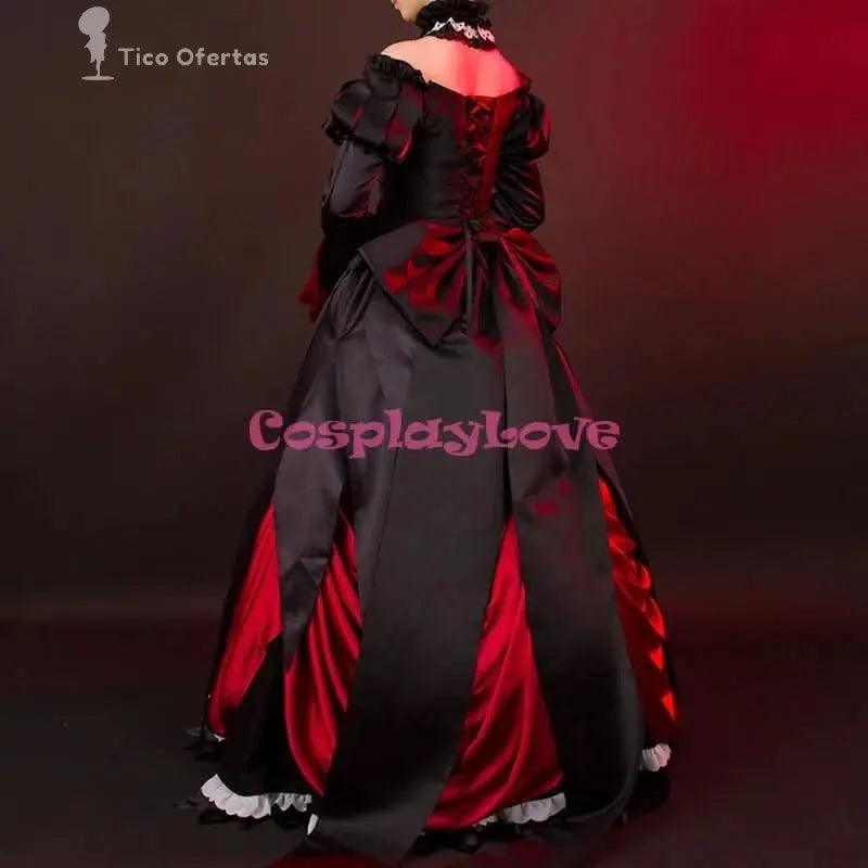 Black CosplayLove Bishoujo Mangekyou - Kagarino Kirie Costume Dress para Navidad y Halloween | Tienda Anime Costa Rica - Tico Ofertas