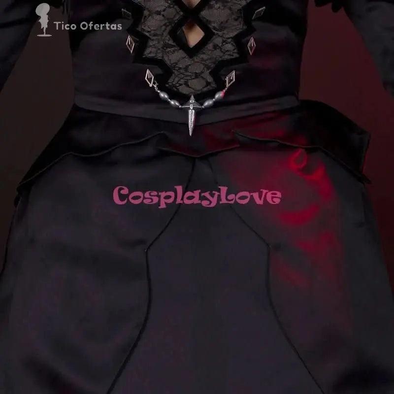 Black CosplayLove Bishoujo Mangekyou - Kagarino Kirie Costume Dress para Navidad y Halloween | Tienda Anime Costa Rica - Tico Ofertas