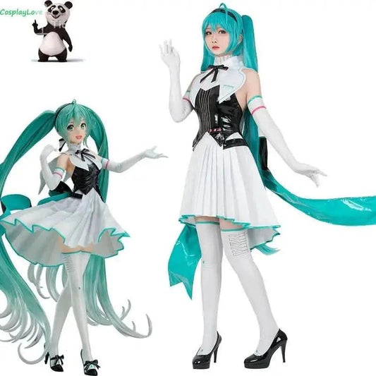 Light Gray CosplayLove Symphony Miku - Disfraz de Vestido Adorable para Navidad y Halloween | Tienda Anime Costa Rica - Tico Ofertas