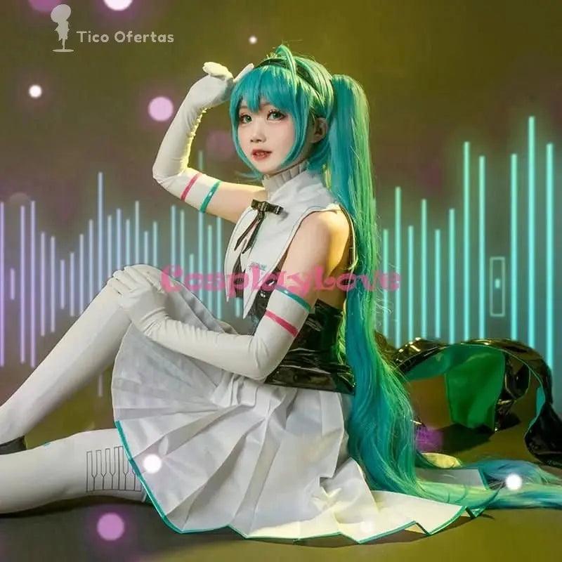 Dark Olive Green CosplayLove Symphony Miku - Disfraz de Vestido Adorable para Navidad y Halloween | Tienda Anime Costa Rica - Tico Ofertas