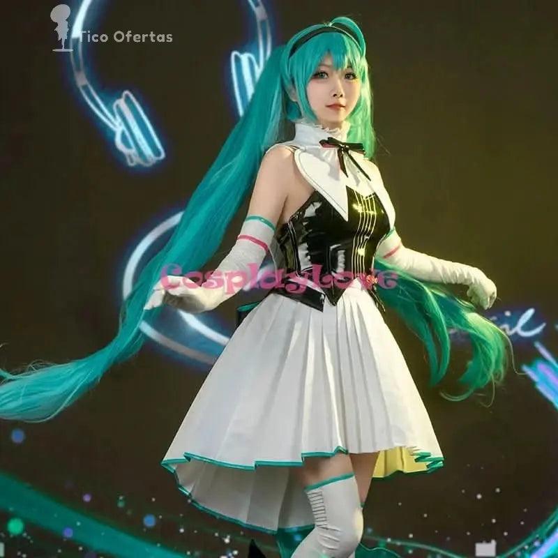 Dark Slate Gray CosplayLove Symphony Miku - Disfraz de Vestido Adorable para Navidad y Halloween | Tienda Anime Costa Rica - Tico Ofertas