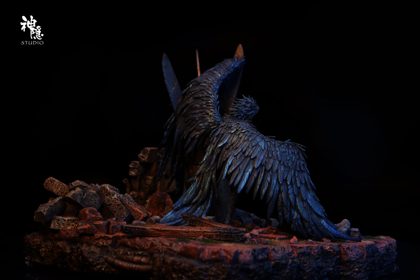 Black Estatuilla Howl's Moving Castle | Howl & Sophie | Tienda Anime | Tico Ofertas