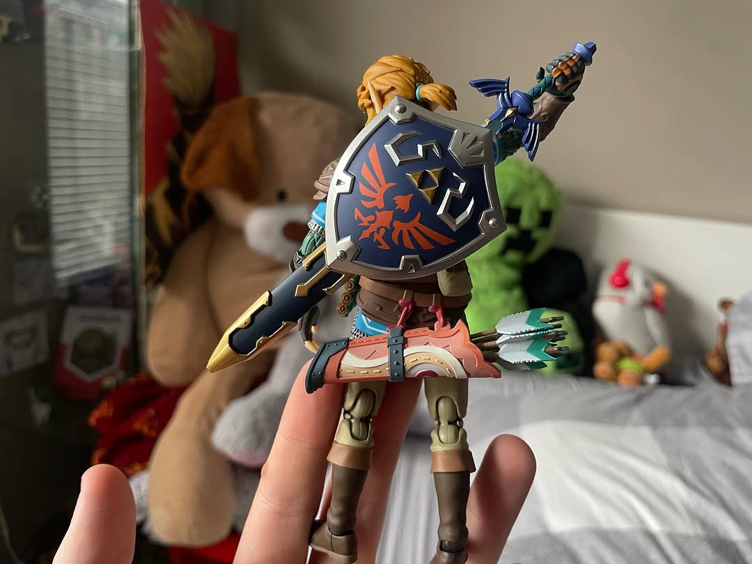 Dim Gray Figura figma Link Tears of the Kingdom Ver The Legend of Zelda | Figuras de colección Anime Costa Rica | Tico ofertas