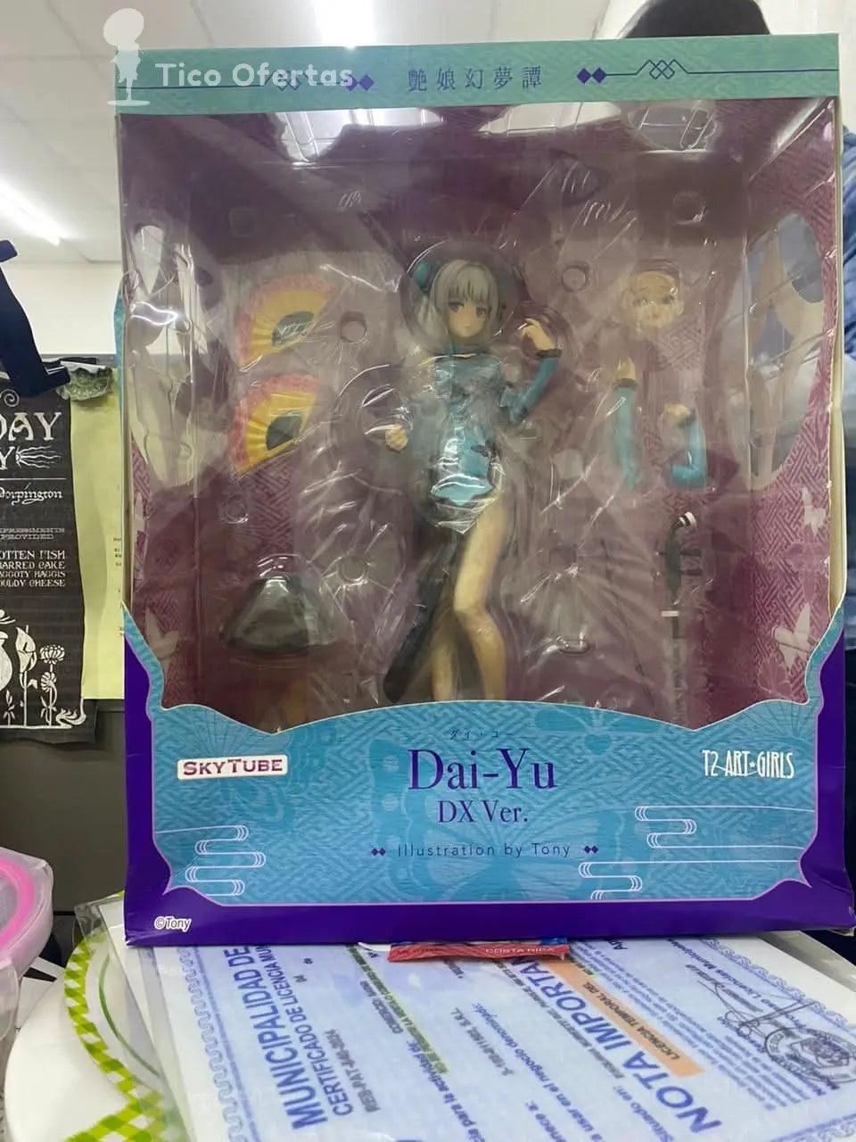 Dim Gray Dai-Yu, diseñada por Tony DX Ver. 1/6 SkyTube Figura Original de colección estilo Waifu anime DESNUDABLE