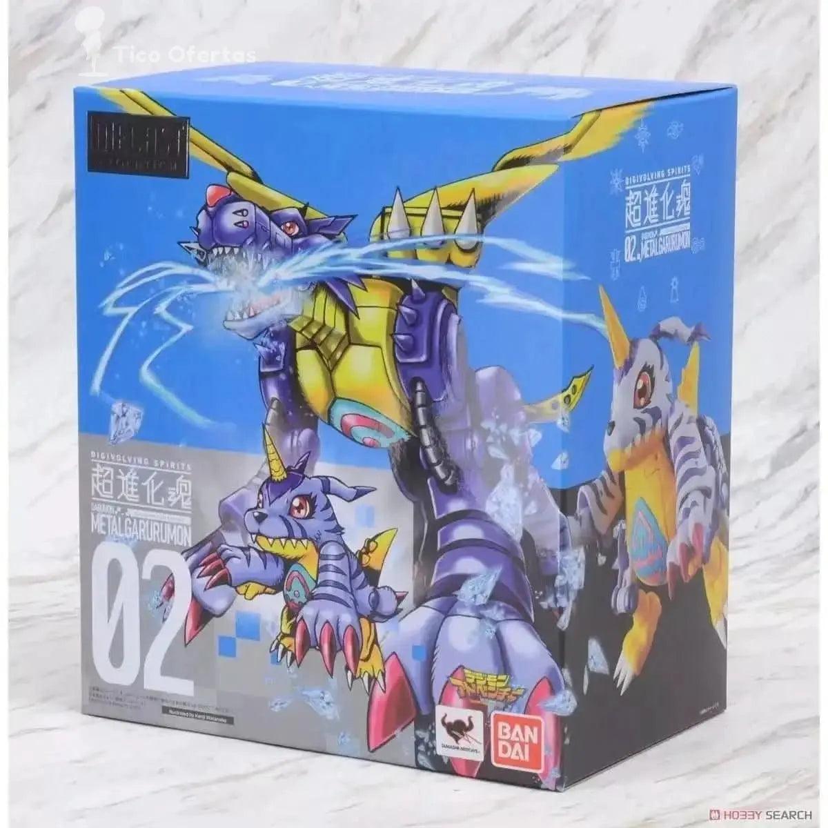 Light Gray Digimon Battle Tyrannosaurus Steel Garuru Angel Goddess - Figura 13cm | Tico Ofertas Costa Rica