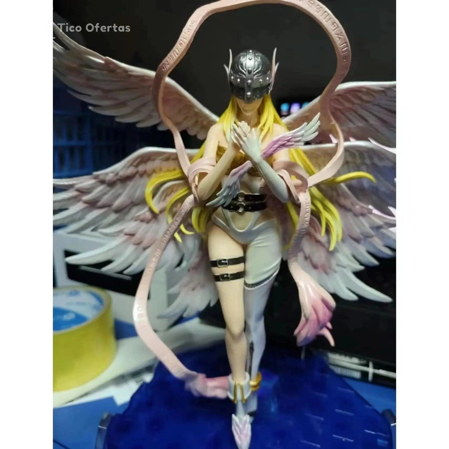 Dark Slate Gray Digimon GK Angewomon - Templo de la Luna | Figura Celestial | Tico Ofertas Costa Rica