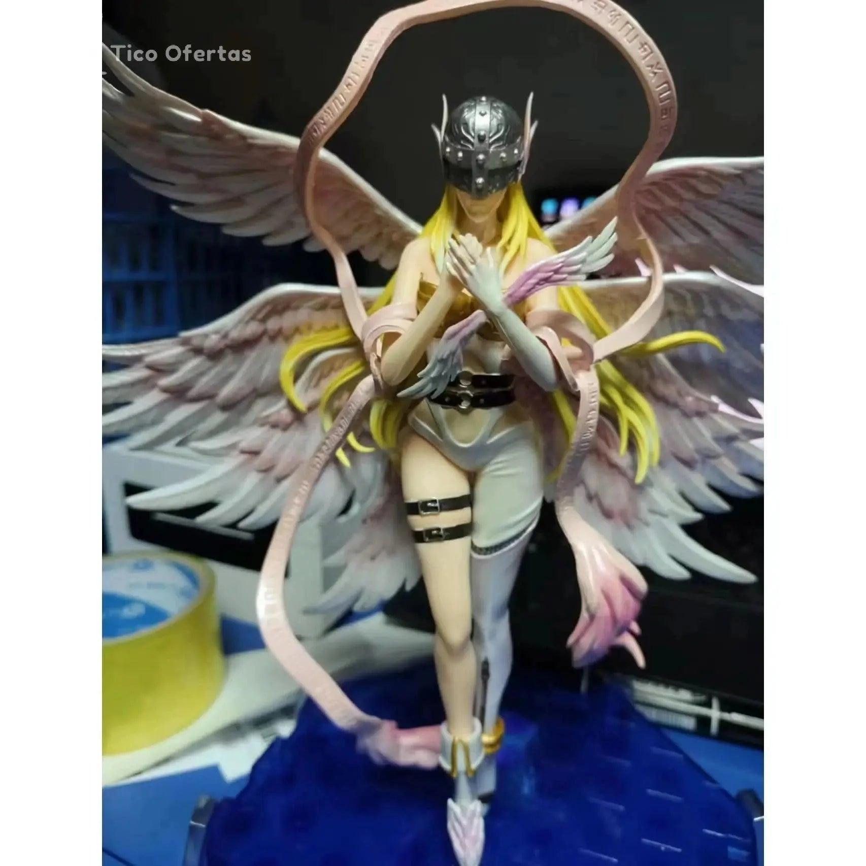 Dark Slate Gray Digimon GK Angewomon - Templo de la Luna | Figura Celestial | Tico Ofertas Costa Rica