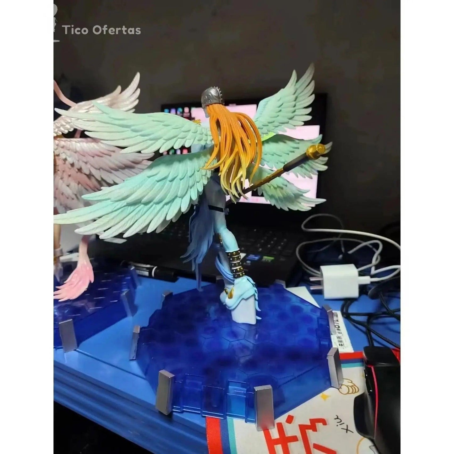 Gray Digimon GK Angewomon - Templo de la Luna | Figura Celestial | Tico Ofertas Costa Rica