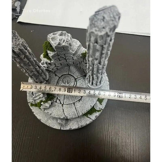 Dark Slate Gray Dioramas Personalizados de Saint Seiya Myth Cloth a del Altar Dorado Personalizado para Caballeros del Zodiaco