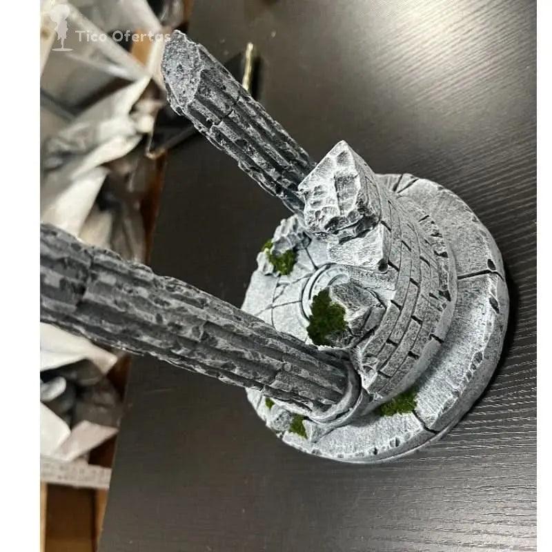 Dark Slate Gray Dioramas Personalizados de Saint Seiya Myth Cloth a del Altar Dorado Personalizado para Caballeros del Zodiaco