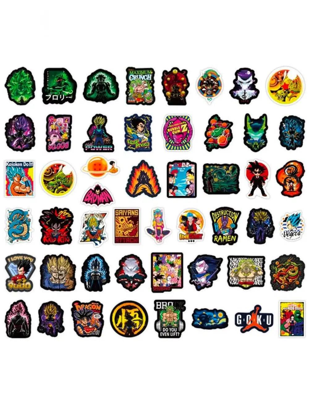 Wheat Dragon Ball Stickers