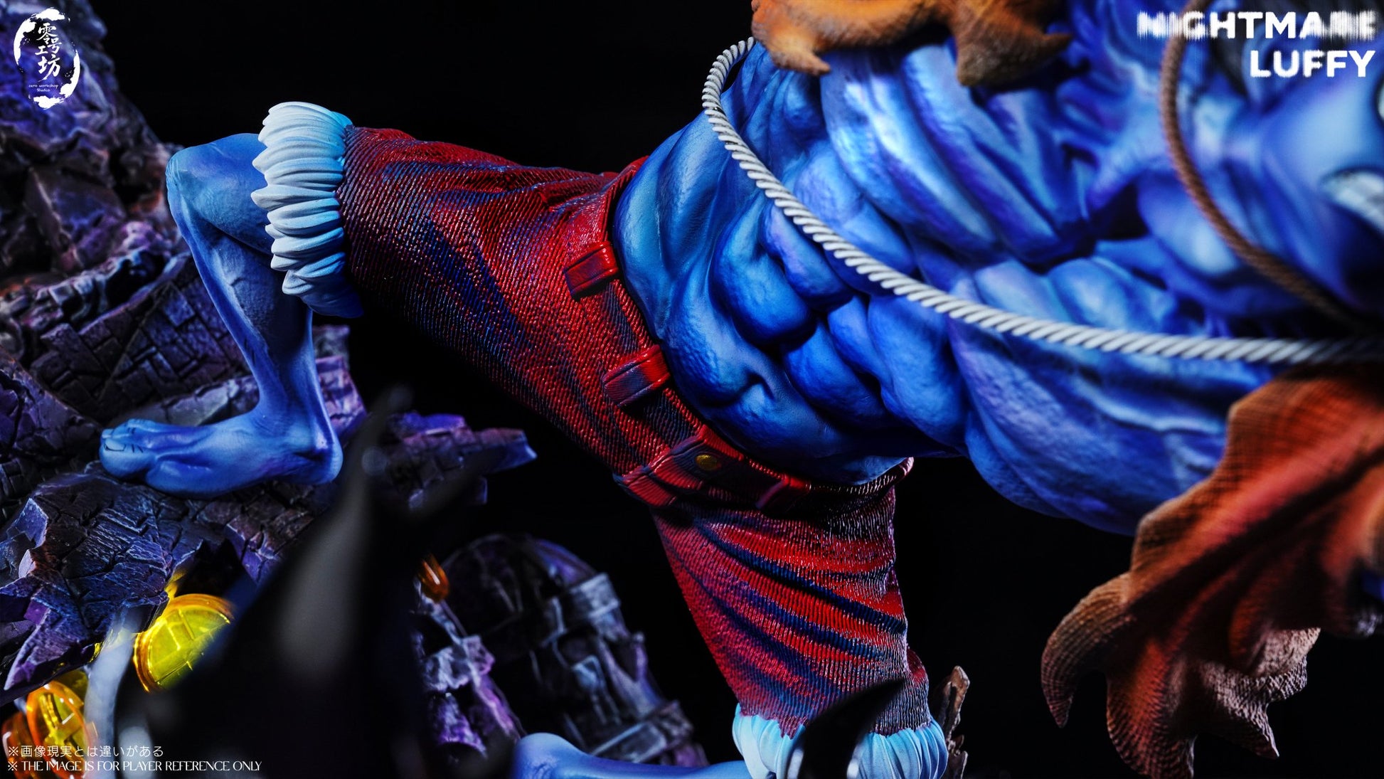 Black Figura One Piece | Monkey D. Luffy | Zero Workshop Studio × TMD Studio | Tienda Anime | Tico Ofertas