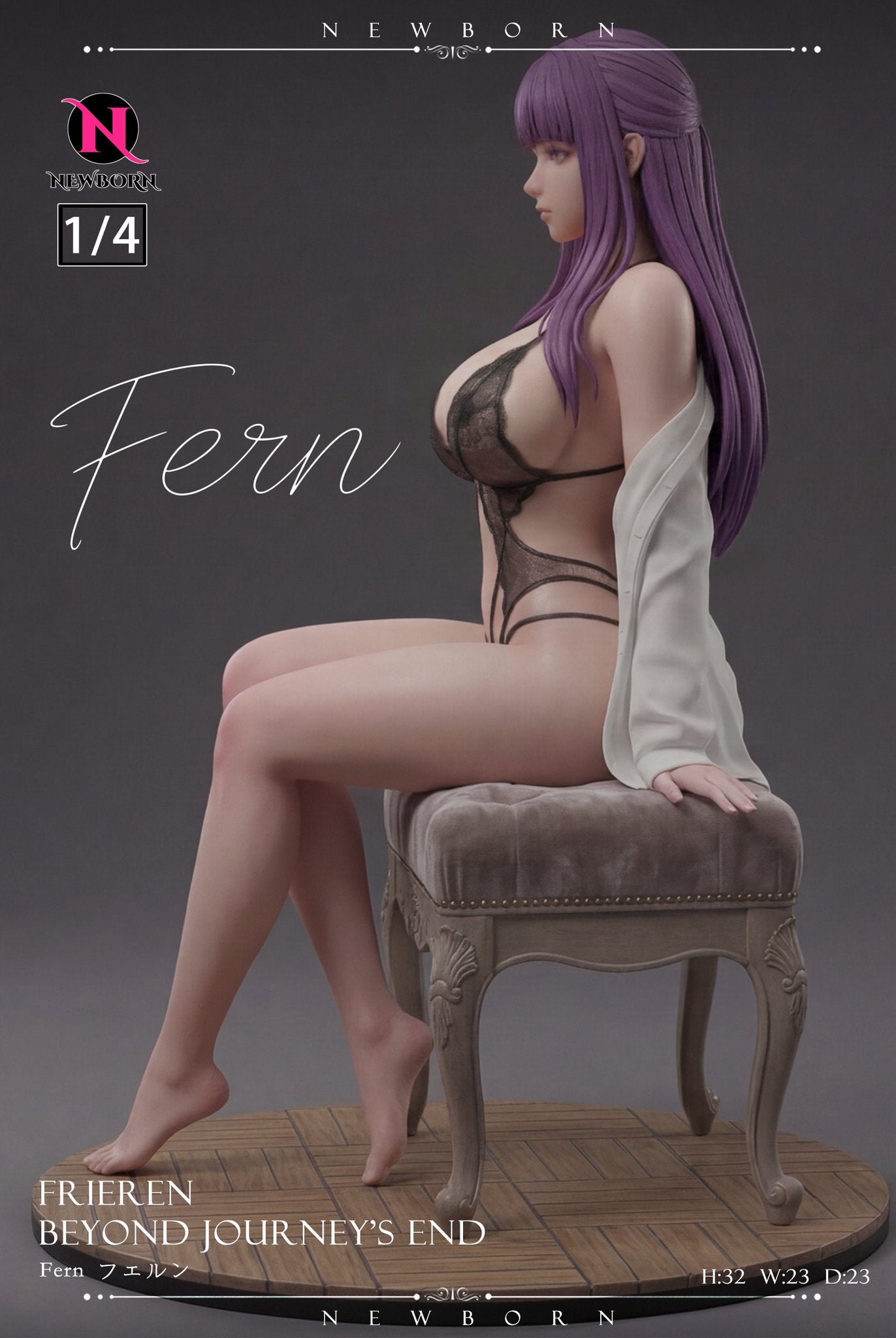 Estatuilla Frieren: Beyond Journey’s End | Fern | NewBorn Studio | Tienda Anime | Tico Ofertas