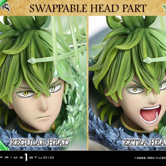 Dark Olive Green Figura Black Clover | Yuno EX Version | Prime 1 Studio | tienda Anime Tico Ofertas