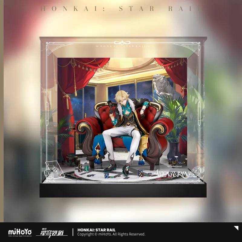 Dark Gray Estatuilla Honkai: Star Rail | Aventurine | Tienda Anime | Tico Ofertas