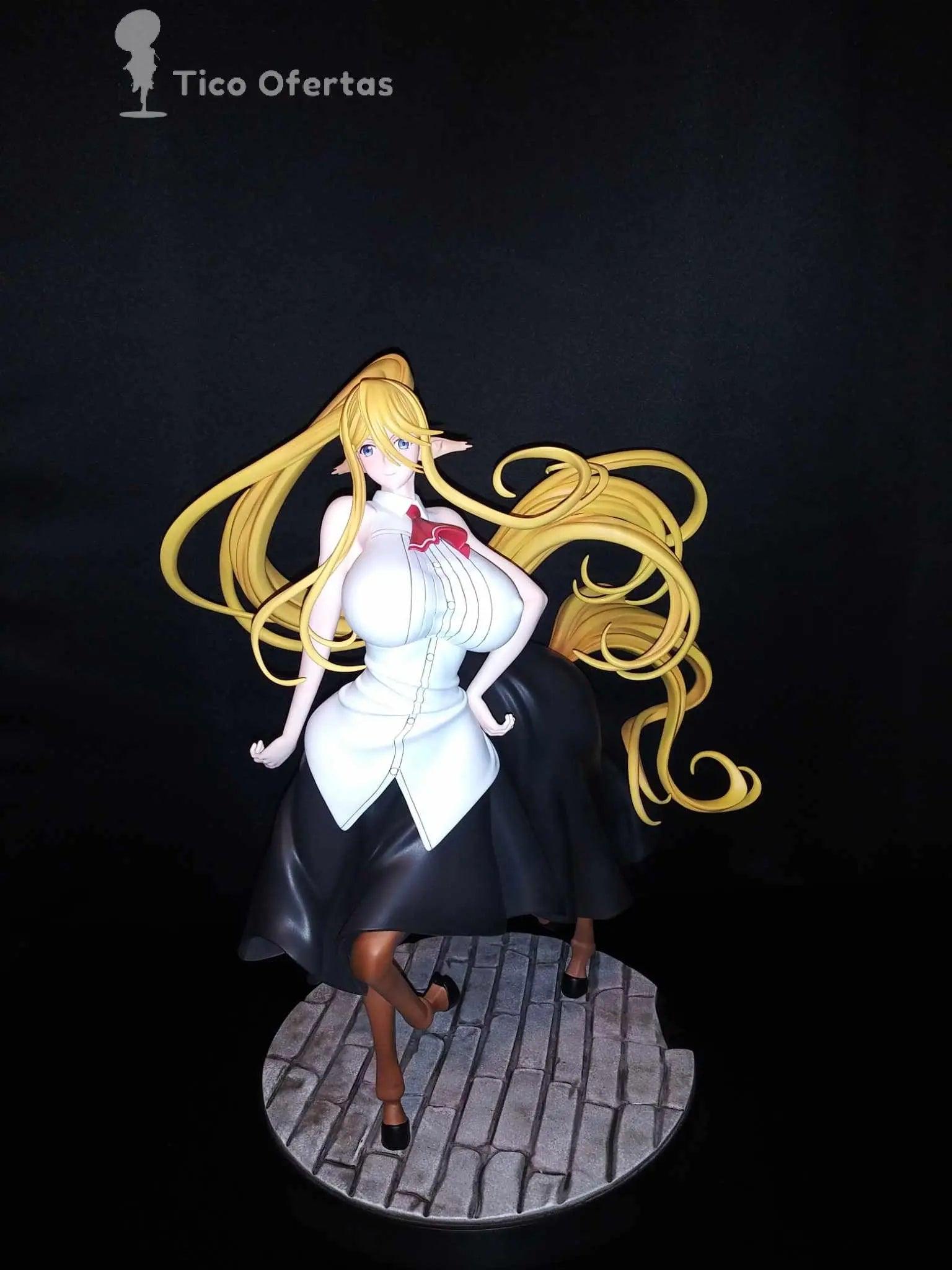 Black Estatua de Resina Centorea Shianus 1/4 - "Daily Life With A Monster Girl" por T.X.S Studios