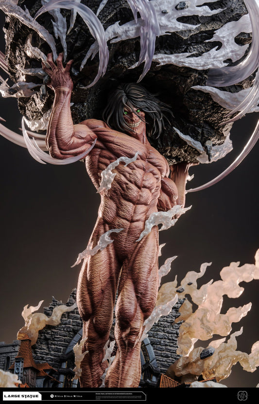 Black Estatuilla Attack on Titan | Eren – Tienda Anime | Hertz Studio | Tico Ofertas