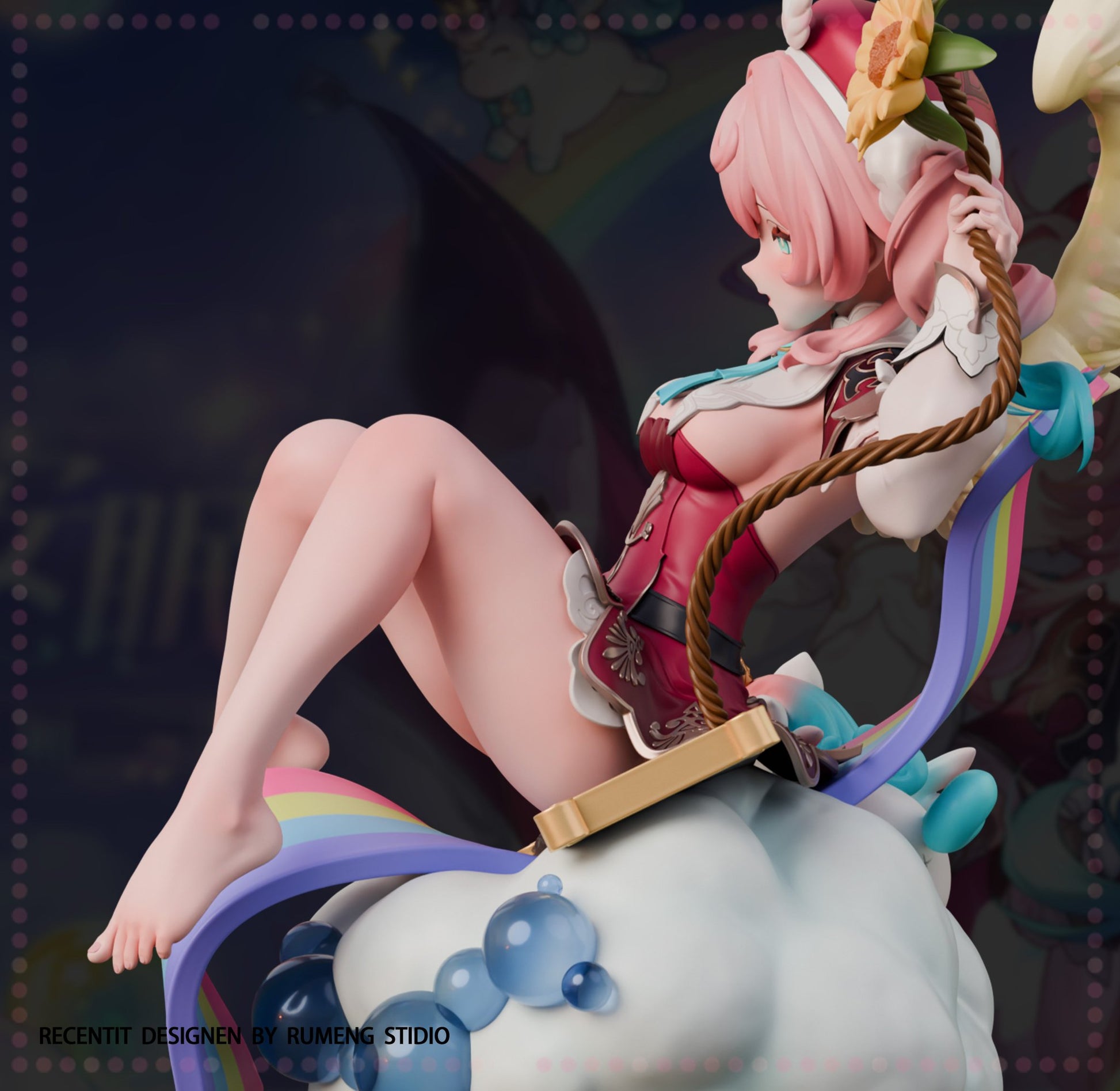 Dark Slate Gray Estatuilla Honkai: Star Rail | Hyacine | Tienda Anime | Tico Ofertas