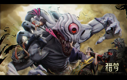 Dark Slate Gray Estatuilla Jujutsu Kaisen | Yuta Okkotsu VS Suguru Geto | tienda anime | Tico Ofertas