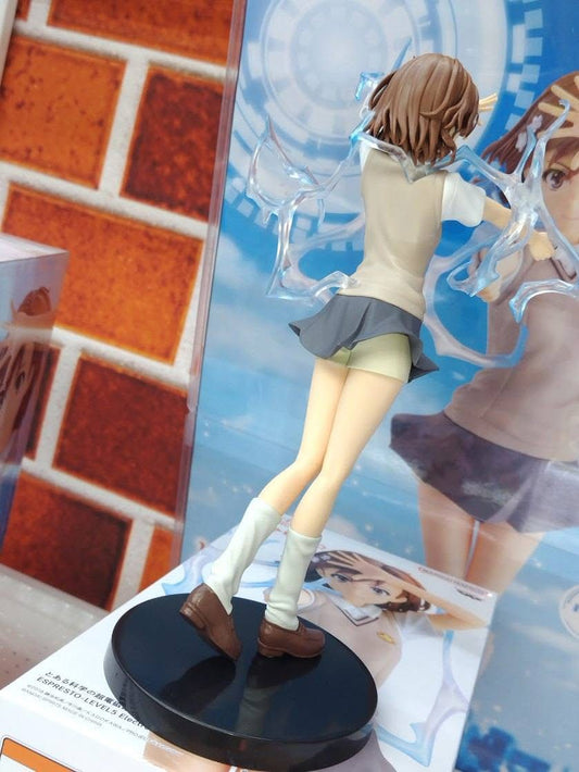 Gray Estatuilla A Certain Scientific Railgun T | Mikoto Misaka Level 5 Electromaster | tienda anime | Tico Ofertas