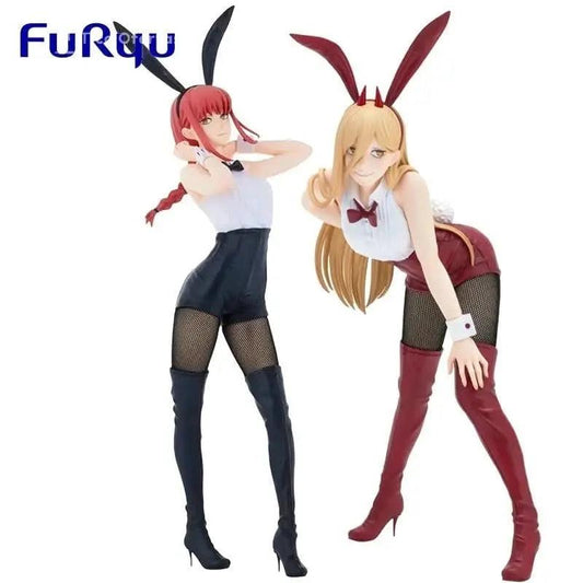 Light Gray Figura Anime Chainsaw Man - Makima y Power BiCute Bunnies 25CM FuRyu | Figuras Anime Costa Rica, Modelo de Colección en Caja Original, Estatua y Regalo