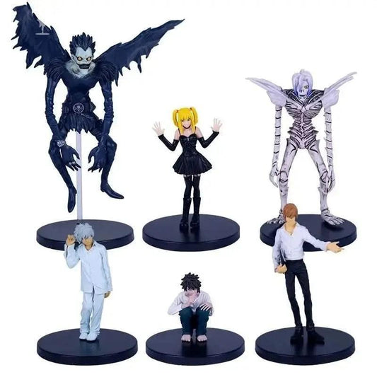 Light Gray Figura Anime DEATH NOTE - Yagami Light, Ryuk y MisaMisa PVC 9CM | Figuras Anime Costa Rica, Modelo Estático, Escultura Q Version y Adorno