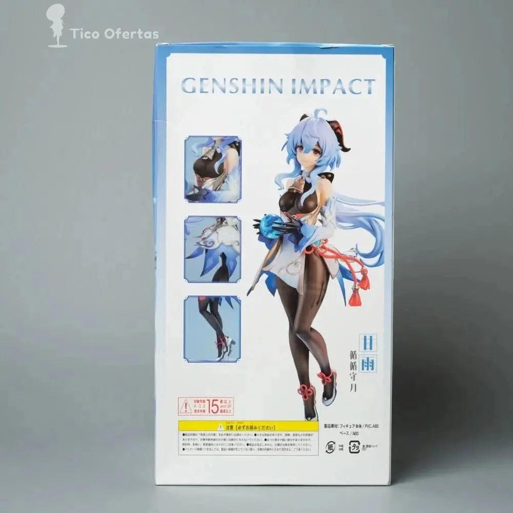Dark Gray Figura Anime Genshin Impact 23cm - Ganyu Plenilune Gaze Ver. | Modelo de Acción PVC y Juguete para Niños en Costa Rica