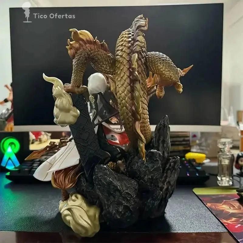 Figura Anime Genshin Impact 27CM - Zhongli, Rock King Emperor Morax | Figuras Anime Costa Rica, Modelo de Colección PVC, Juguete de Acción y Regalo - Tico Ofertas