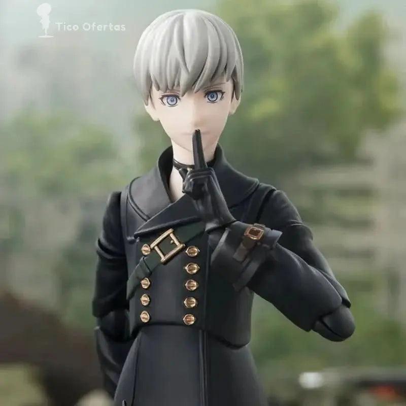 Dim Gray Figura Anime Nier: Automata 2B - Bandai S.H.Figuarts Original | Figuras Anime Costa Rica, Modelo de Acción SHF, Juguete Terminado y Regalo para Niños