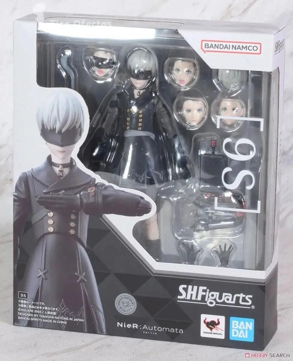 Gray Figura Anime Nier: Automata 2B - Bandai S.H.Figuarts Original | Figuras Anime Costa Rica, Modelo de Acción SHF, Juguete Terminado y Regalo para Niños