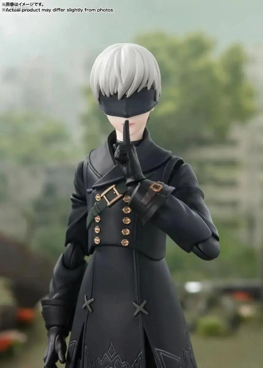 Dark Slate Gray Figura Anime Nier: Automata 2B - Bandai S.H.Figuarts Original | Figuras Anime Costa Rica, Modelo de Acción SHF, Juguete Terminado y Regalo para Niños