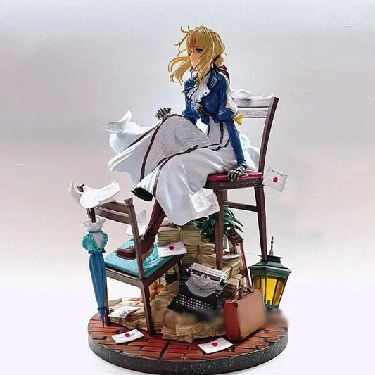 Light Gray Figura Anime Violet Evergarden - Action Figure GK Acrílico PVC | Tienda Anime Costa Rica - Tico Ofertas