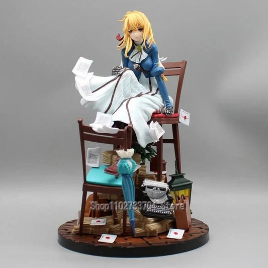 Dark Gray Figura Anime Violet Evergarden - Action Figure GK Acrílico PVC | Tienda Anime Costa Rica - Tico Ofertas