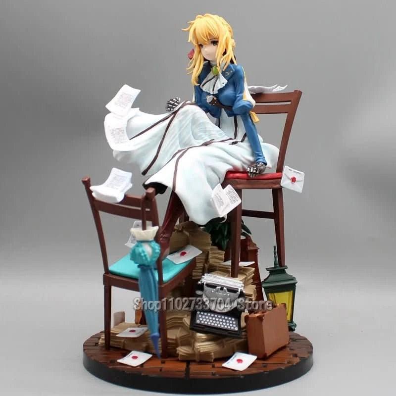 Dark Gray Figura Anime Violet Evergarden - Action Figure GK Acrílico PVC | Tienda Anime Costa Rica - Tico Ofertas