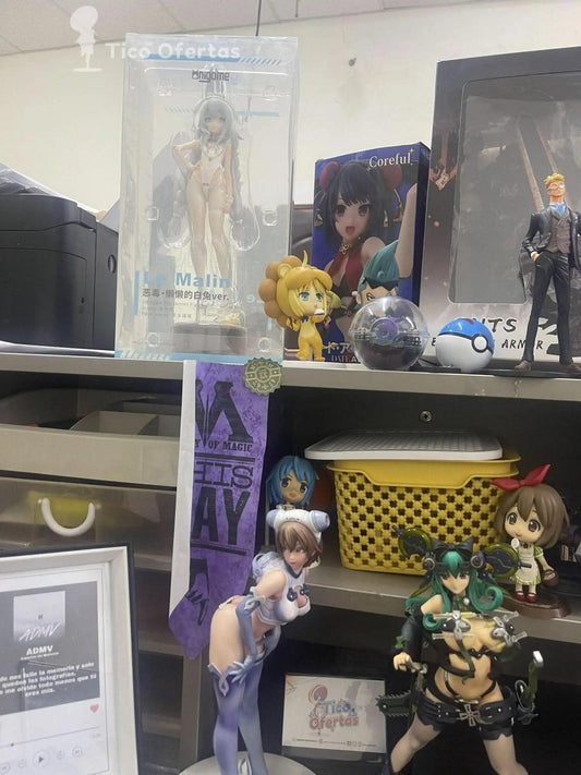 Dark Gray Figura Azur Lane Le Malin Bunny Girl  PVC 1/7 - ¡Regalo Perfecto para Fans de Anime!