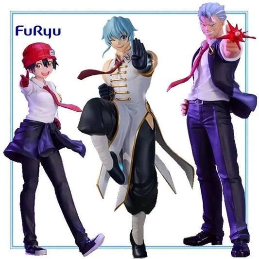 Light Gray Figura Coleccionable Furyu Undead Unluck - Izumo, Fuuko y Andy | Modelo de Anime para Escritorio y Regalo para Fans en Costa Rica