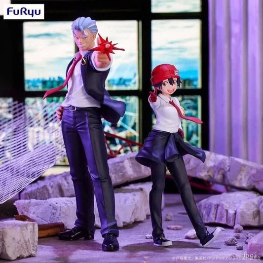 Dark Gray Figura Coleccionable Furyu Undead Unluck - Izumo, Fuuko y Andy | Modelo de Anime para Escritorio y Regalo para Fans en Costa Rica